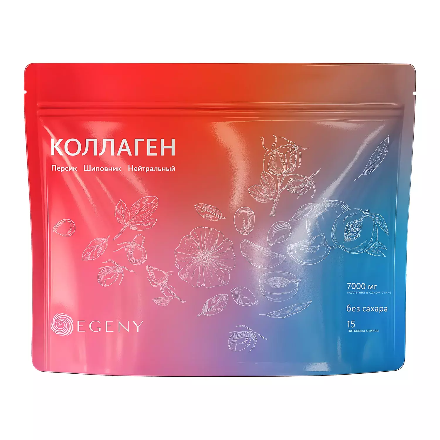 Комплекс питьевого коллагена EGENY в 15 стиках